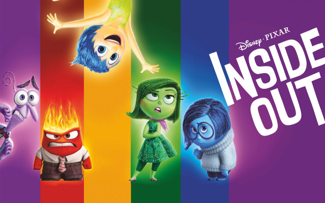 Inside out movie poster monsters free wallpaper - medium preview image