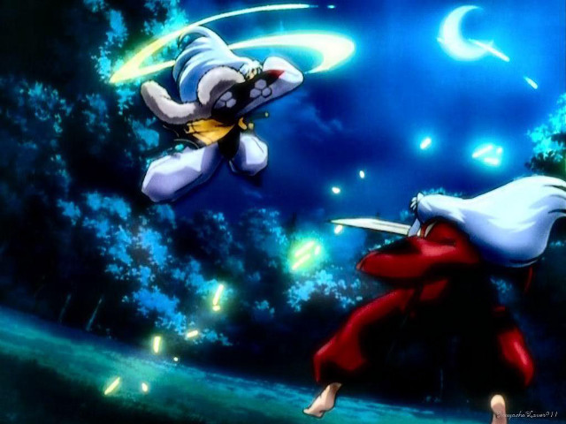 Cartoon character flying sword air free wallpaper - medium preview image