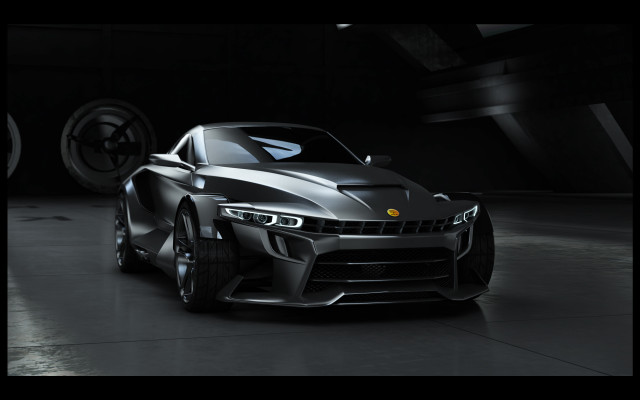 Car dark room tire ground free wallpaper - medium preview image