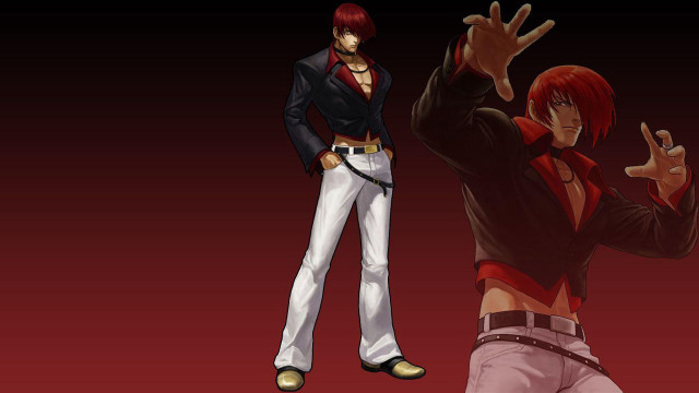Anime characters standing next to free wallpaper - medium preview image
