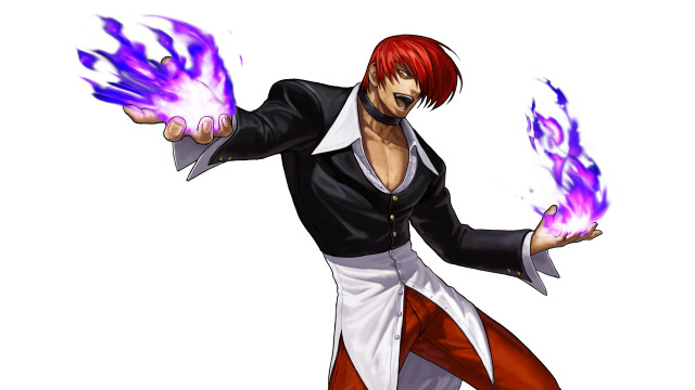 Eizan kikukawa purple flame red free wallpaper - medium preview image