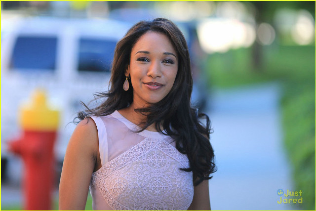 Woman white dress fire hydrant free wallpaper - medium preview image