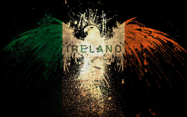 Bird ireland flag wings image free wallpaper - medium preview image