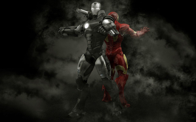 Superheroes dark smoke background clouds free wallpaper - medium preview image