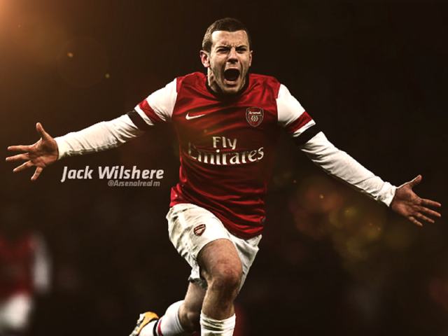 Soccer player red white uniform free wallpaper - medium preview image