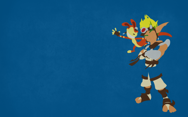 Cartoon character bird blue background free wallpaper for desktop - medium preview image