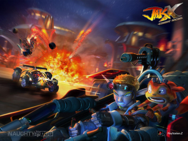 Cartoon character shooting gun race free wallpaper - medium preview image