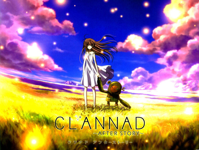 Girl field man clouds sky free wallpaper - medium preview image