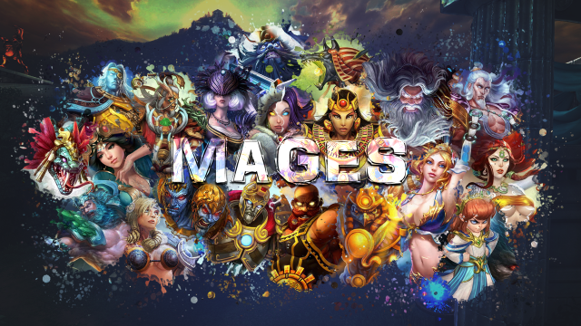 Nages character group graphic style free wallpaper - medium preview image