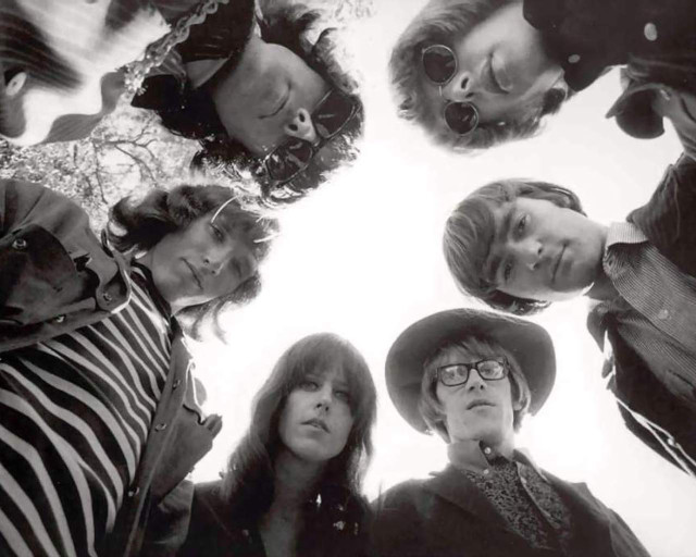 Group hats glasses circle heads free wallpaper - medium preview image