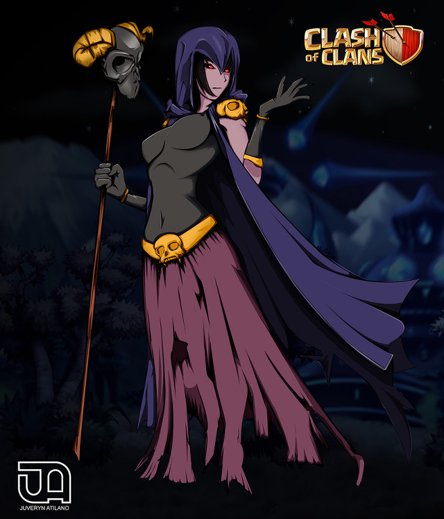 Purple cape black cloak staff free wallpaper - medium preview image