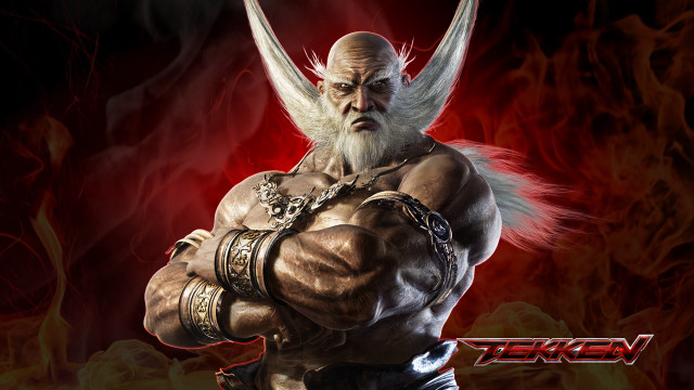 Man beard white sword red free wallpaper - medium preview image