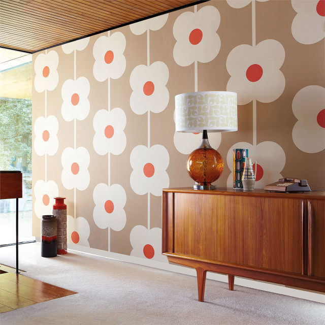Living room wallpaper lamp dresser free wallpaper - medium preview image