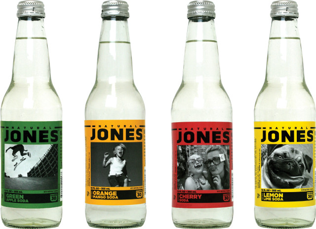 Jones beer three bottles man free wallpaper - medium preview image