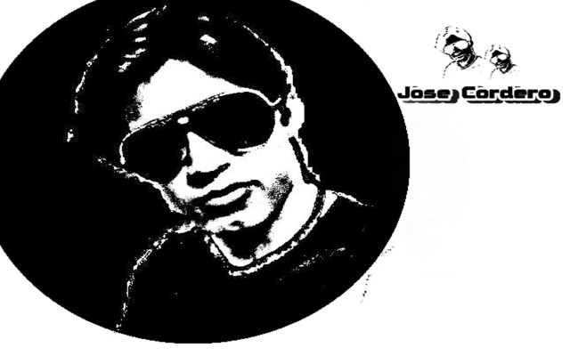 Man sunglasses hat black circle free wallpaper - medium preview image