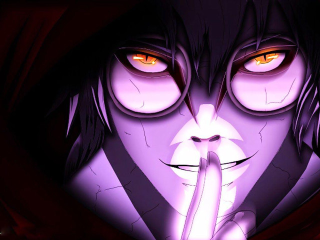 Cartoon cobra cyberpunk glowing eyes free wallpaper - medium preview image