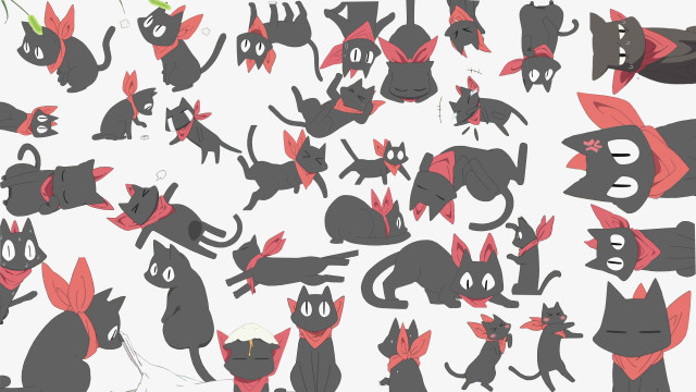 Cats different sizes shapes bunch free wallpaper - medium preview image