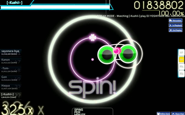 Neon logo game screenshot spin free wallpaper - medium preview image