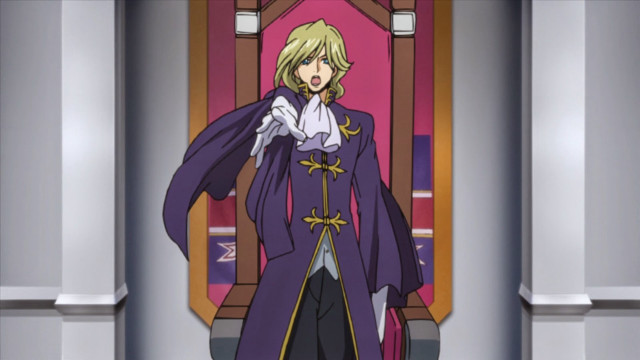 Man purple coat pink doorway free wallpaper - medium preview image