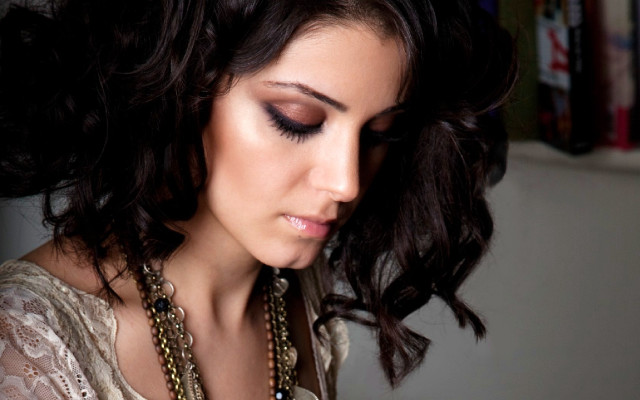 Woman necklace cell phone book free wallpaper - medium preview image
