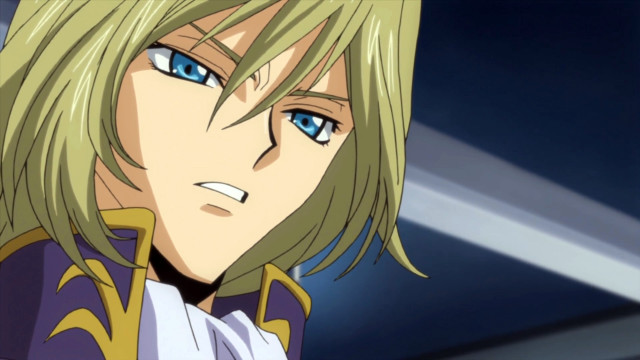 Blonde blue eyes purple outfit free wallpaper - medium preview image