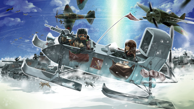 People plane snow fighter jets free wallpaper - medium preview image