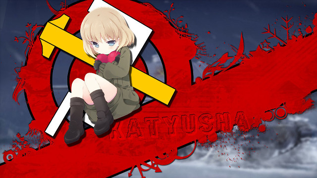 Anime girl red cross red free wallpaper - medium preview image
