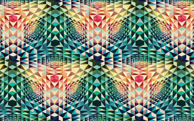 Colorful pattern large design surface free wallpaper - medium preview image