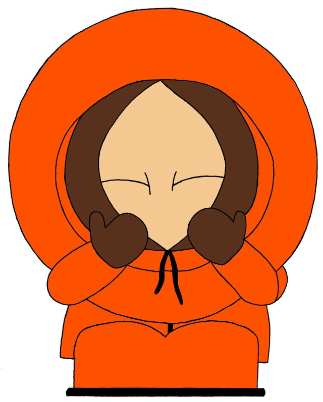 Cartoon character hoodie frown face free wallpaper - medium preview image