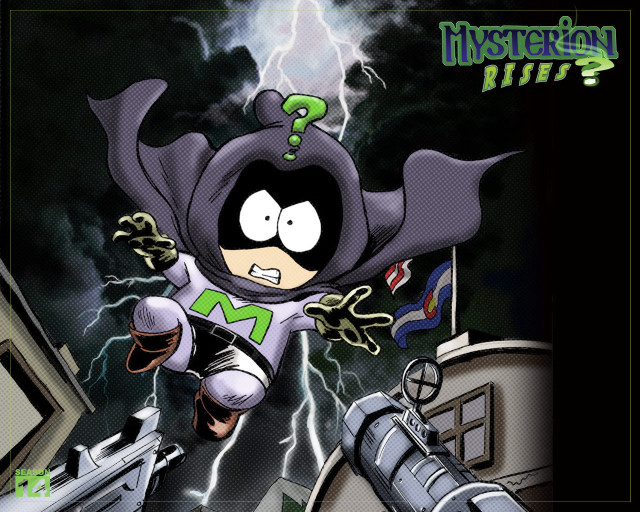 Cartoon character gun bat back free wallpaper - medium preview image