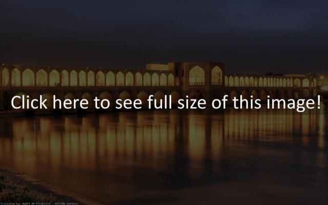 Water bridge tiltshift widescreen hurufiyya free wallpaper - medium preview image