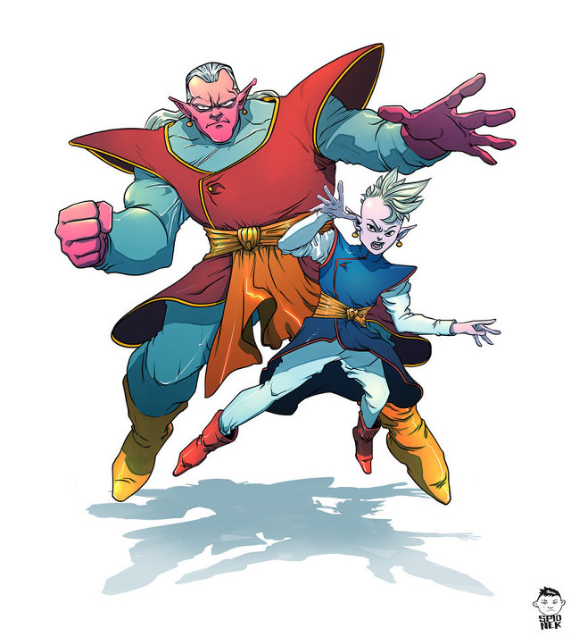 Cartoon fight fire water costumes free wallpaper - medium preview image