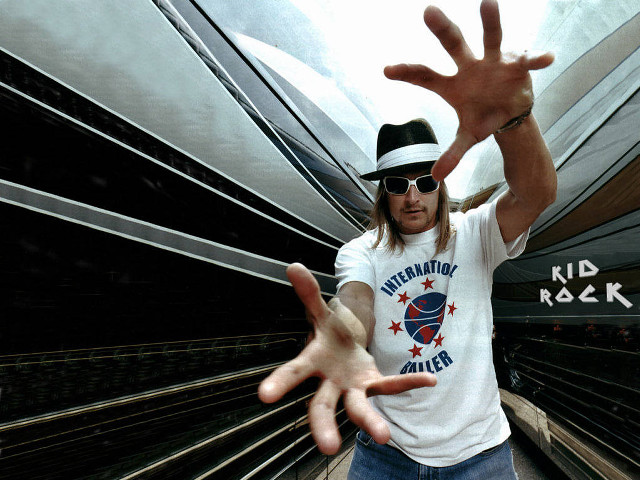 Man hat sunglasses train hands free wallpaper - medium preview image