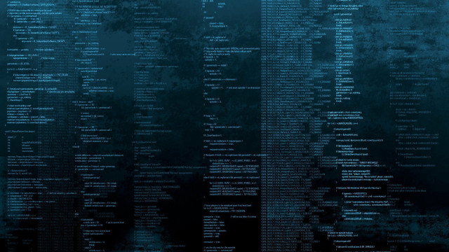 Dark blue background text black free wallpaper - medium preview image