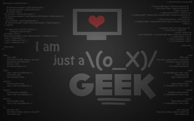 Computer heart geekk screen image free wallpaper - medium preview image