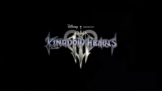 Kingdom hearts logo black background free wallpaper - medium preview image