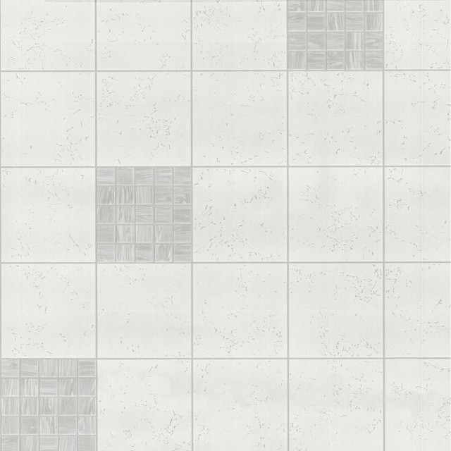 White tile wall gray pattern free wallpaper - medium preview image