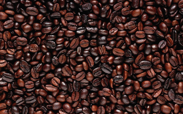 Coffee beans pile hyperrealistic 4k free wallpaper - medium preview image