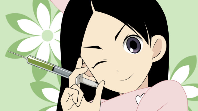 Woman talking cellphone flower background free wallpaper - medium preview image