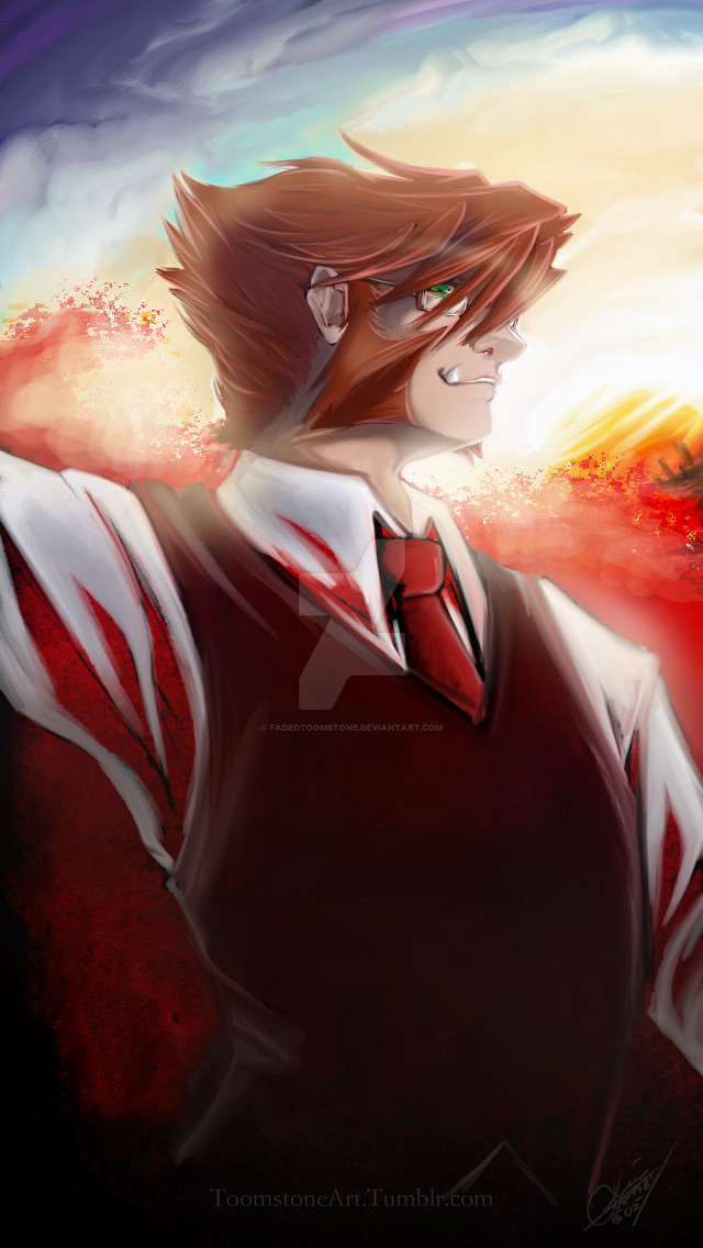 Man suit red tie red free wallpaper - medium preview image