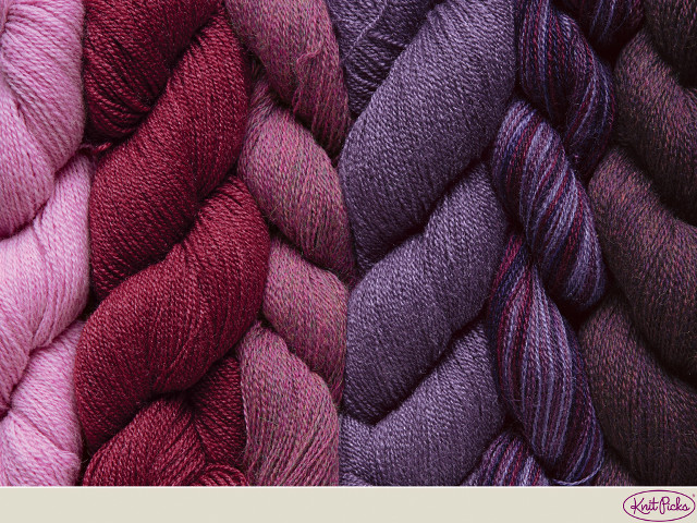 Skein yarn purple red pink free wallpaper - medium preview image