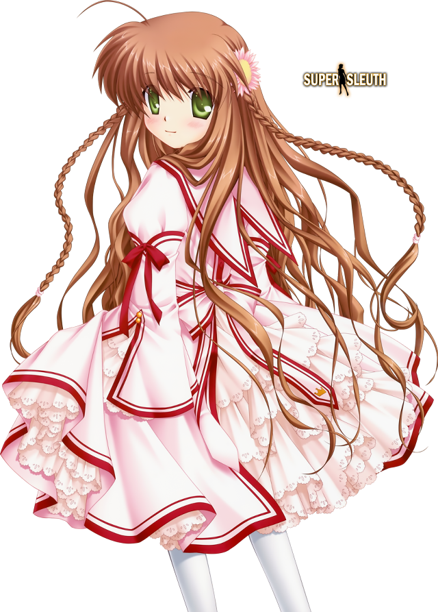 Girl dress long hair green free wallpaper - medium preview image