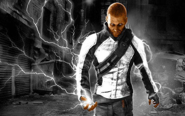 Man white jacket gun dark free wallpaper - medium preview image