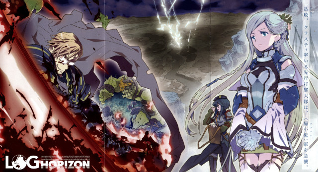 Cartoon man woman lightning storm free wallpaper for desktop - medium preview image