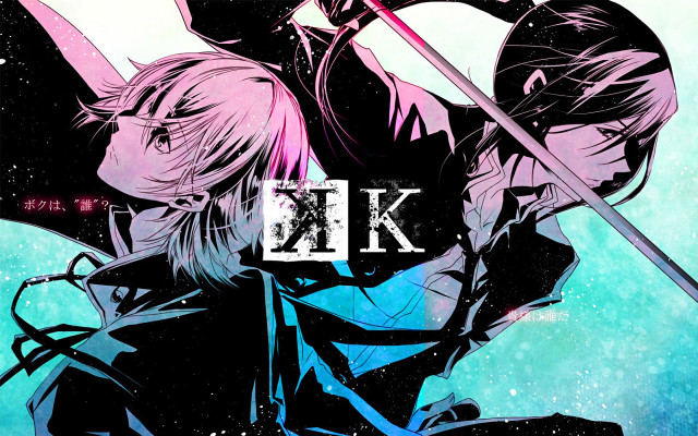 Anime characters swords background k free wallpaper - medium preview image
