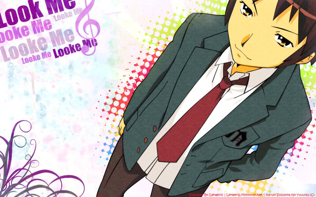 Man suit tie music note free wallpaper - medium preview image