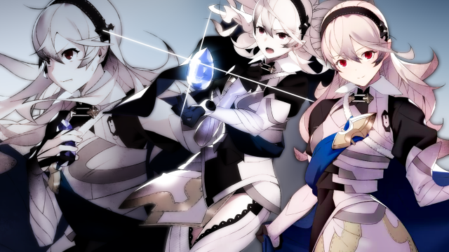 Anime characters swords standing next free wallpaper - medium preview image