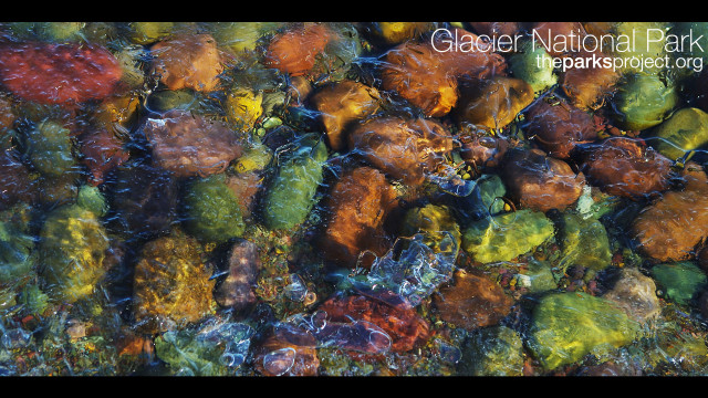 Close up rocks underwater glacier free wallpaper - medium preview image