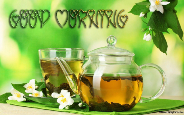 Glass tea pot cup straw #2 free wallpaper - medium preview image