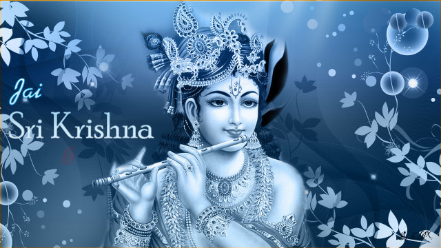 Beautiful woman flute di kishna free wallpaper - medium preview image